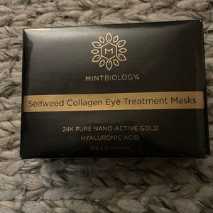 MintBiology Anti-Aging 24K Nano-Gold Marine Collagen Eye Masks